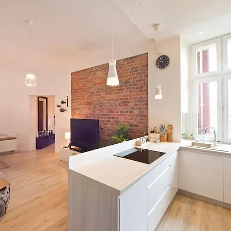 Appartement Lovely Down Town By The Motlawa River Gdańsk