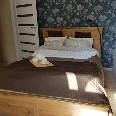 Lovely Down Town By The Motlawa River Danzig