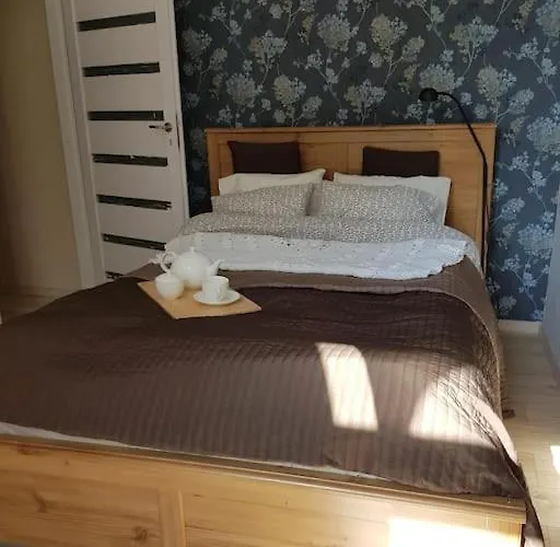 Lovely Down Town By The Motlawa River Gdansk